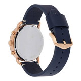  Shop Authentic Fossil The Commuter Blue Dial Blue Leather Strap Watch for Men - FS5404 - Luxxuri