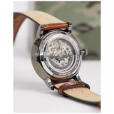  Shop Authentic Fossil Townsman Automatic Chronograph White Dial Blue Leather Strap Watch for Men - ME3167 - Luxxuri