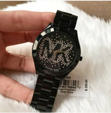  Shop Authentic Michael Kors Slim Runway Black Dial Black Steel Strap Watch for Women - MK3589 - Luxxuri