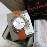  Shop Authentic Fossil Candy White Dial Brown Leather Strap Watch for Women - ES3538 - Luxxuri