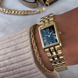  Shop Authentic Michael Kors Emery Pave Analog Green Dial Gold Steel Strap Watch for Women - MK4742 - Luxxuri