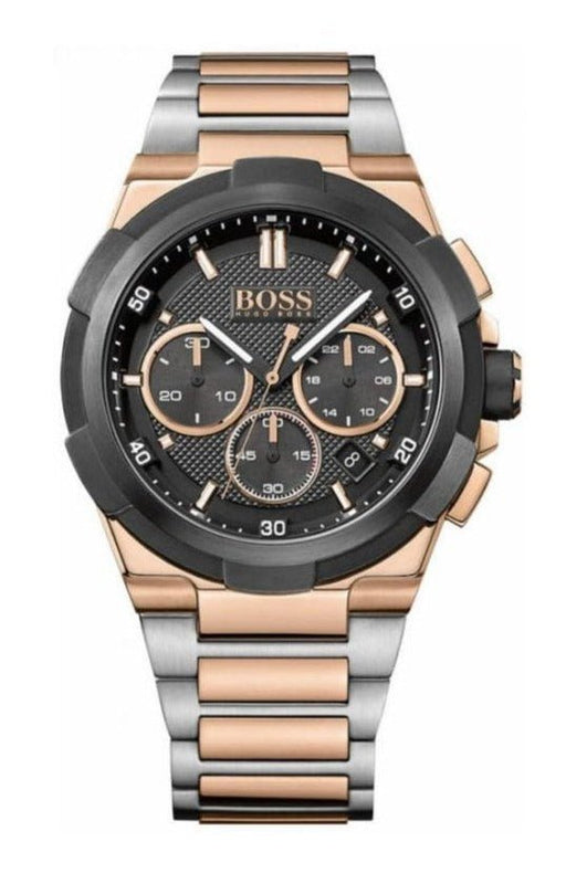  Shop Authentic Hugo Boss Supernova Black Dial Two Tone Steel Strap Watch for Men - 1513358 - Luxxuri