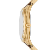  Shop Authentic Michael Kors Janelle Quartz Gold Dial Two Tone Steel Strap Watch For Women - MK4730 - Luxxuri