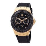  Shop Authentic Guess Black Dial Black Rubber Strap Watch For Women - W1053L7 - Luxxuri