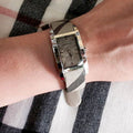  Shop Authentic Burberry The Pioneer Grey Dial Leather Strap Watch for Women - BU9504 - Luxxuri
