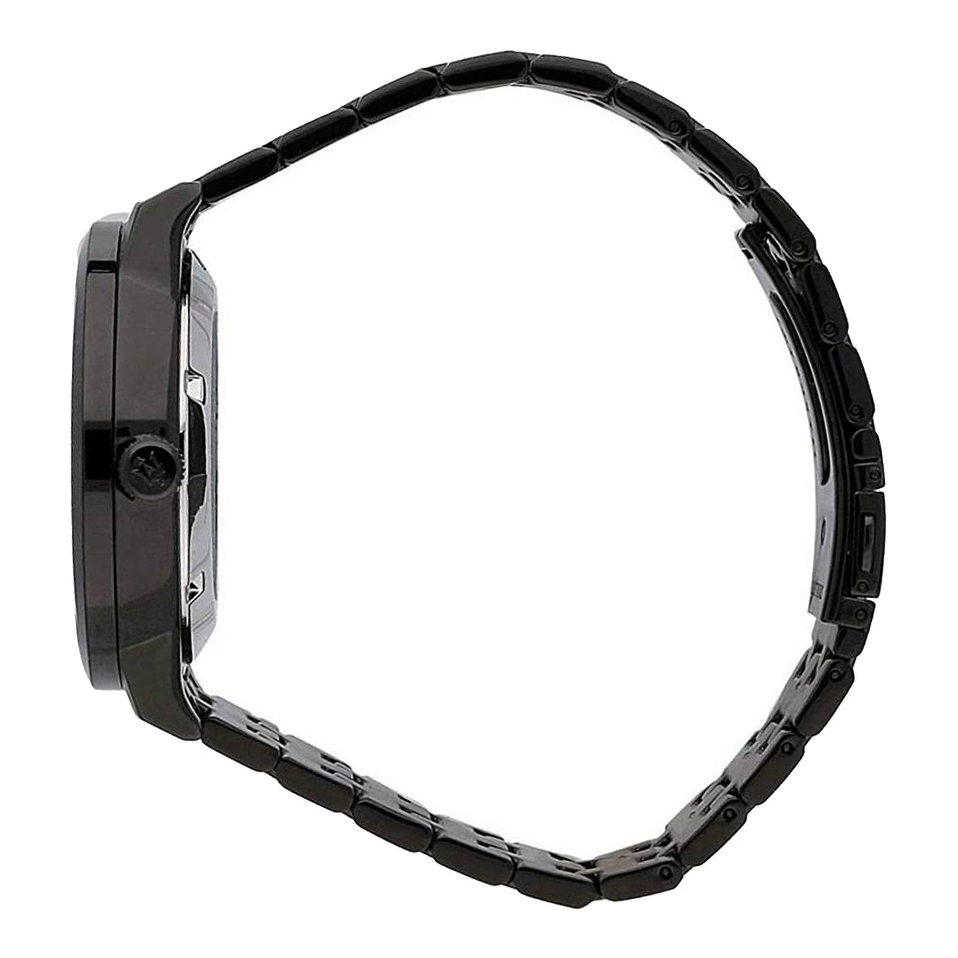  Shop Authentic Maserati Granturismo Sport GT Skeleton Black Dial Black Steel Strap Watch For Men - R8823134003 - Luxxuri