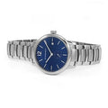  Shop Authentic Burberry The Classic Blue Dial Silver Steel Strap Watch for Men - BU10007 - Luxxuri