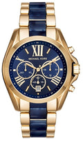  Shop Authentic Michael Kors Bradshaw Navy Blue Dial Two Tone Steel Strap Watch for Women - MK6268 - Luxxuri