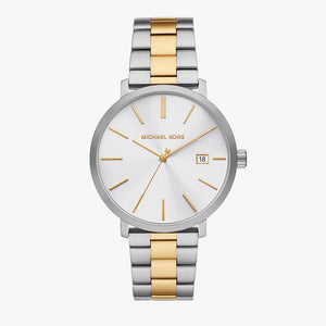  Shop Authentic Michael Kors Blake Analog Silver Dial Two Tone Steel Strap Watch for Women - MK9134 - Luxxuri