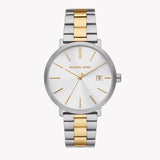  Shop Authentic Michael Kors Blake Analog Silver Dial Two Tone Steel Strap Watch for Women - MK9134 - Luxxuri