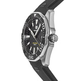  Shop Authentic Tag Heuer Aquaracer Quartz Black Dial Black Rubber Strap Watch for Men -  WAY101A.FT6141 - Luxxuri
