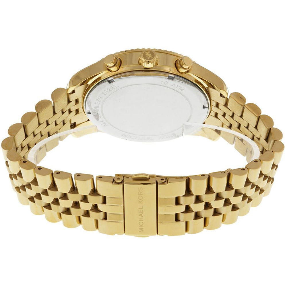  Shop Authentic Michael Kors Lexington Gold Dial Gold Steel Strap Watch for Men - MK8281 - Luxxuri