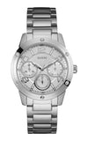  Shop Authentic Guess Confetti Silver Dial Silver Steel Strap Watch for Women - W0778L1 - Luxxuri