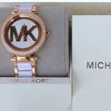  Shop Authentic Michael Kors Parker White Dial Two Tone Steel Strap Watch for Women - MK6365 - Luxxuri