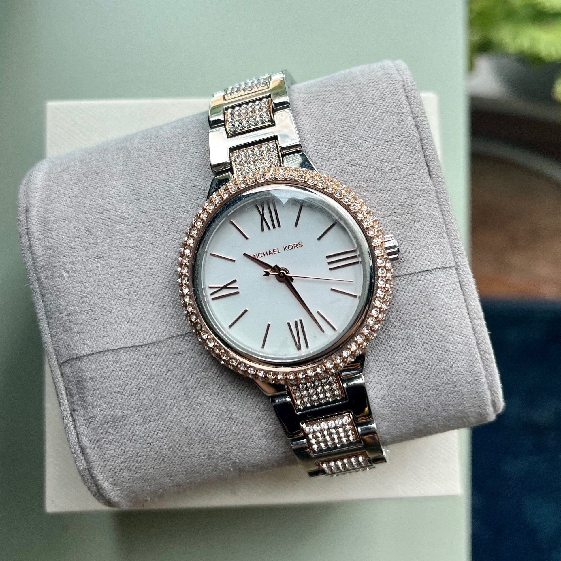  Shop Authentic Michael Kors Taryn Quartz White Dial Two Tone Steel Strap Watch For Women - MK4461 - Luxxuri