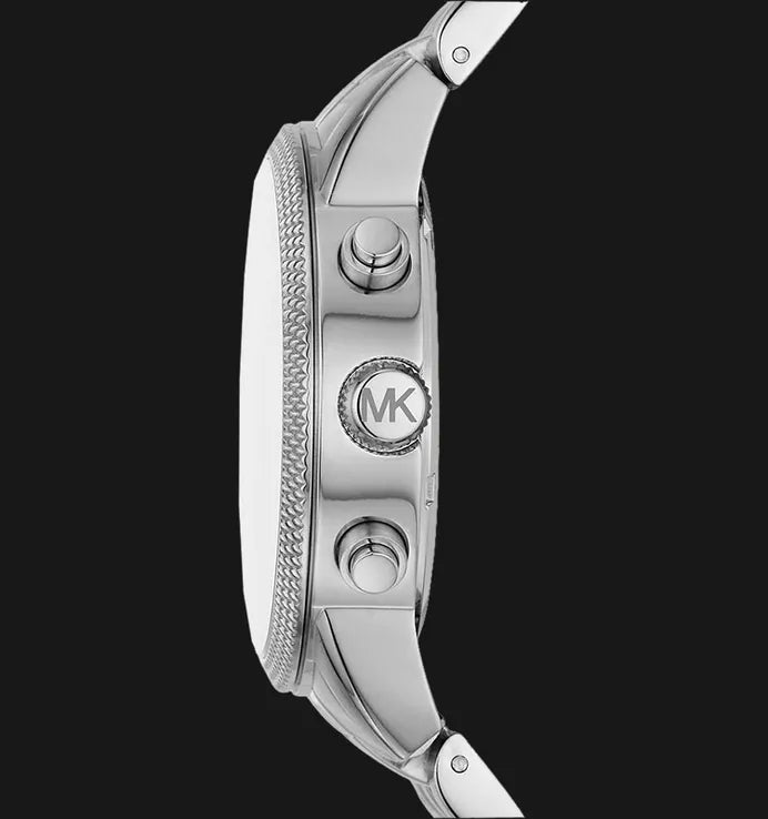  Shop Authentic Michael Kors Hutton Chronograph Blue Dial Blue Steel Strap Watch For Men - MK8952 - Luxxuri