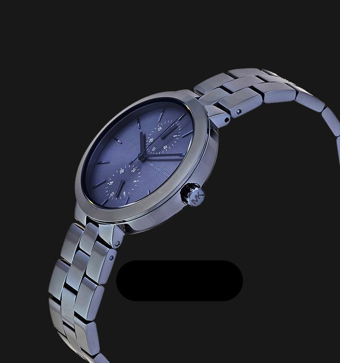  Shop Authentic Michael Kors Garner Chronograph Quartz Blue Dial Blue Steel Strap Watch For Women - MK6410 - Luxxuri