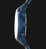  Shop Authentic Armani Exchange Hampton Chronograph Blue Dial Blue Steel Strap Watch For Men - AX2430 - Luxxuri