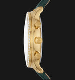  Shop Authentic Fossil Neutra Chronograph Green Dial Green Leather Strap Watch for Women - ES5239 - Luxxuri