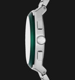  Shop Authentic Fossil Everett Chronograph Green Dial Silver Steel Strap Watch for Men - FS5964 - Luxxuri