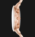  Shop Authentic Fossil Neutra Chronograph Mother of Pearl Brown Dial Rose Gold Steel Strap Watch for Women - ES5218 - Luxxuri