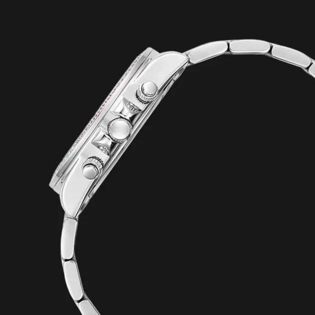  Shop Authentic Guess Sol Chronograph Crystals Multicolor Dial Silver Steel Strap Watch For Women - GW0483L1 - Luxxuri