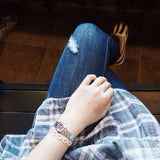  Shop Authentic Marc Jacobs Amy Purple Dial Silver Steel Strap Watch for Women - MBM3228 - Luxxuri