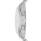  Shop Authentic Emporio Armani Claudio Chronograph Blue Dial Silver Steel Strap Watch For Men - AR11541 - Luxxuri