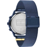  Shop Authentic Tommy Hilfiger Blake Quartz Blue Dial Blue Mesh Bracelet Watch for Men - 1782305 - Luxxuri