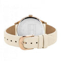  Shop Authentic Tommy Hilfiger Brooke Quartz White Dial Cream Leather Strap Watch for Women  - 1782022 - Luxxuri