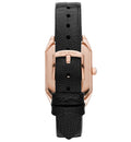  Shop Authentic Emporio Armani Gioia Quartz Mother of Pearl Dial Black Leather Strap Watch For Women - AR11390 - Luxxuri