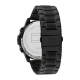  Shop Authentic Tommy Hilfiger Classic Chronograph Black Dial Black Steel Strap Watch For Men - 1710494 - Luxxuri