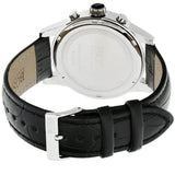  Shop Authentic Hugo Boss Jet Blue Dial Black Leather Strap Watch for Men - 1513283 - Luxxuri