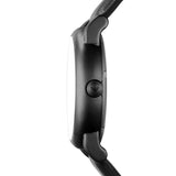  Shop Authentic Emporio Armani Luigi Automatic Skeleton Black Dial Black Leather Strap Watch For Men - AR60012 - Luxxuri