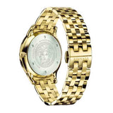  Shop Authentic Versace Univers Quartz White Dial Gold Steel Strap Watch for Men - VEBK00518 - Luxxuri