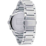  Shop Authentic Tommy Hilfiger Chase Multifunction Blue Dial Silver Steel Strap Watch for Men - 1791575 - Luxxuri