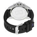  Shop Authentic Tommy Hilfiger Sport Multifunction Black Dial Black Rubber Strap Watch for Men - 1791143 - Luxxuri