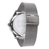  Shop Authentic Tommy Hilfiger Harrison Quartz Grey Dial Silver Mesh Bracelet Watch for Men - 1790877 - Luxxuri