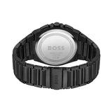  Shop Authentic Hugo Boss Steer Analog Black Dial  Black Steel Strap Watch For Men - 1514068 - Luxxuri
