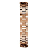  Shop Authentic Guess Vanity Diamonds Silver Dial Gold Steel Strap Watch for Women - W1030L4 - Luxxuri