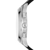  Shop Authentic Emporio Armani Paolo Chronograph Black Dial Black Leather Strap Watch For Men - AR11530 - Luxxuri