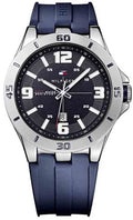  Shop Authentic Tommy Hilfiger Drew Black Dial Black Rubber Strap Watch for Men - 1791062 - Luxxuri