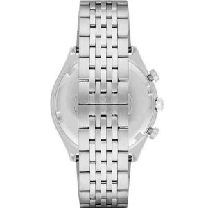  Shop Authentic Emporio Armani Luigi Chronograph Quartz Blue Dial Silver Steel Strap Watch For Men - AR1974 - Luxxuri