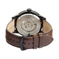 Shop Authentic Fossil Townsman Automatic Black Dial Brown Leather Strap Watch for Men - ME3155 - Luxxuri