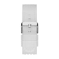 Guess Phoenix Polycarbonate Clear Multi-function Black Dial Clear Rubber Strap Watch for Men - GW0499G3