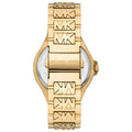  Shop Authentic Michael Kors Lennox Three-Hand Gold Dial Gold Steel Strap Watch For Women - MK7339 - Luxxuri