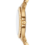  Shop Authentic Michael Kors Everest Three-Hand Black Dial Gold Steel Strap Watch For Men - MK9078 - Luxxuri