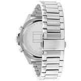  Shop Authentic Tommy Hilfiger Larson Chronograph Blue Dial Silver Steel Strap Watch For Men - 1791917 - Luxxuri