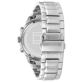  Shop Authentic Tommy Hilfiger Jimmy Multifunction Black Dial Silver Steel Strap Watch For Men  - 1791950 - Luxxuri