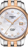  Shop Authentic Tissot Le Locle Automatic Lady Mother of Pearl Dial Two Tone Steel Strap Watch For Women - T006.207.22.116.00 - Luxxuri